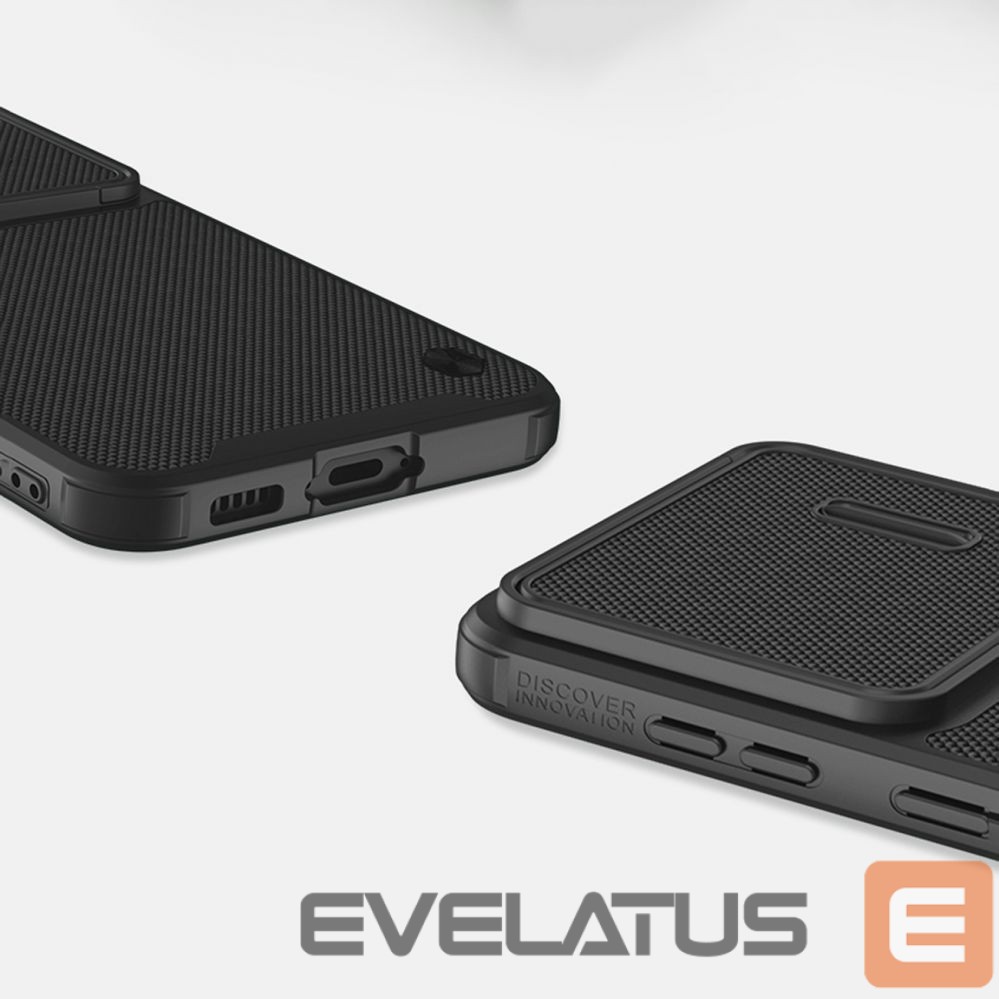 Back panel cover Nillkin Nillkin Textured S Case for Samsung Galaxy S23+ armored cover with camera cover black