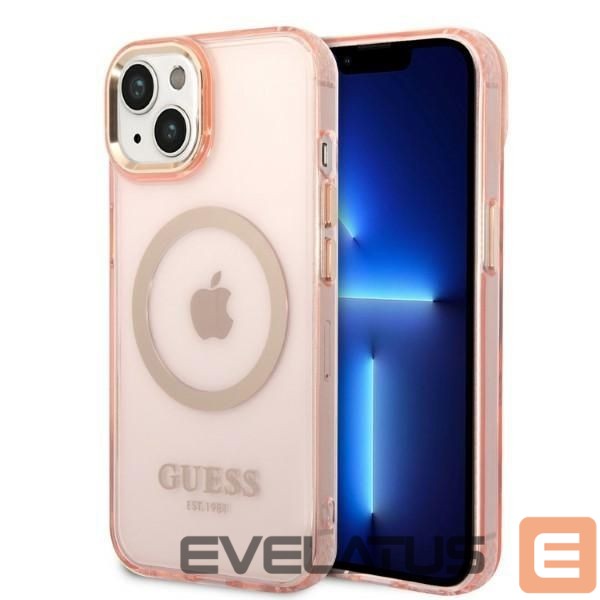 Back panel cover Guess Pink