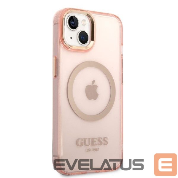 Back panel cover Guess Pink