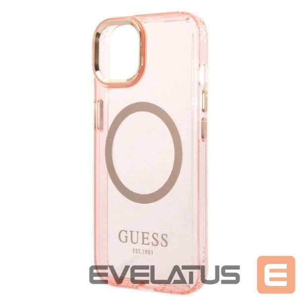 Back panel cover Guess Pink