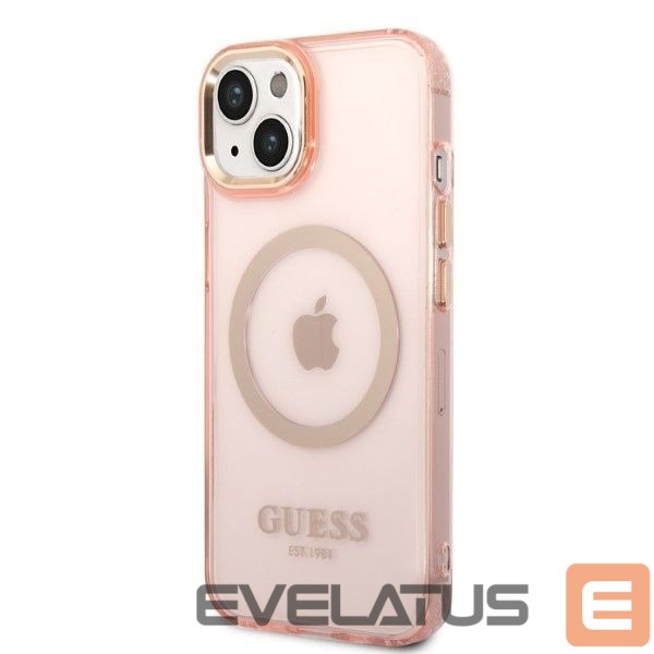 Back panel cover Guess Pink