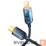 Cable Joyroom  Joyroom A4 USB-C / Lightning Cable 20W 1.2m with display - black 