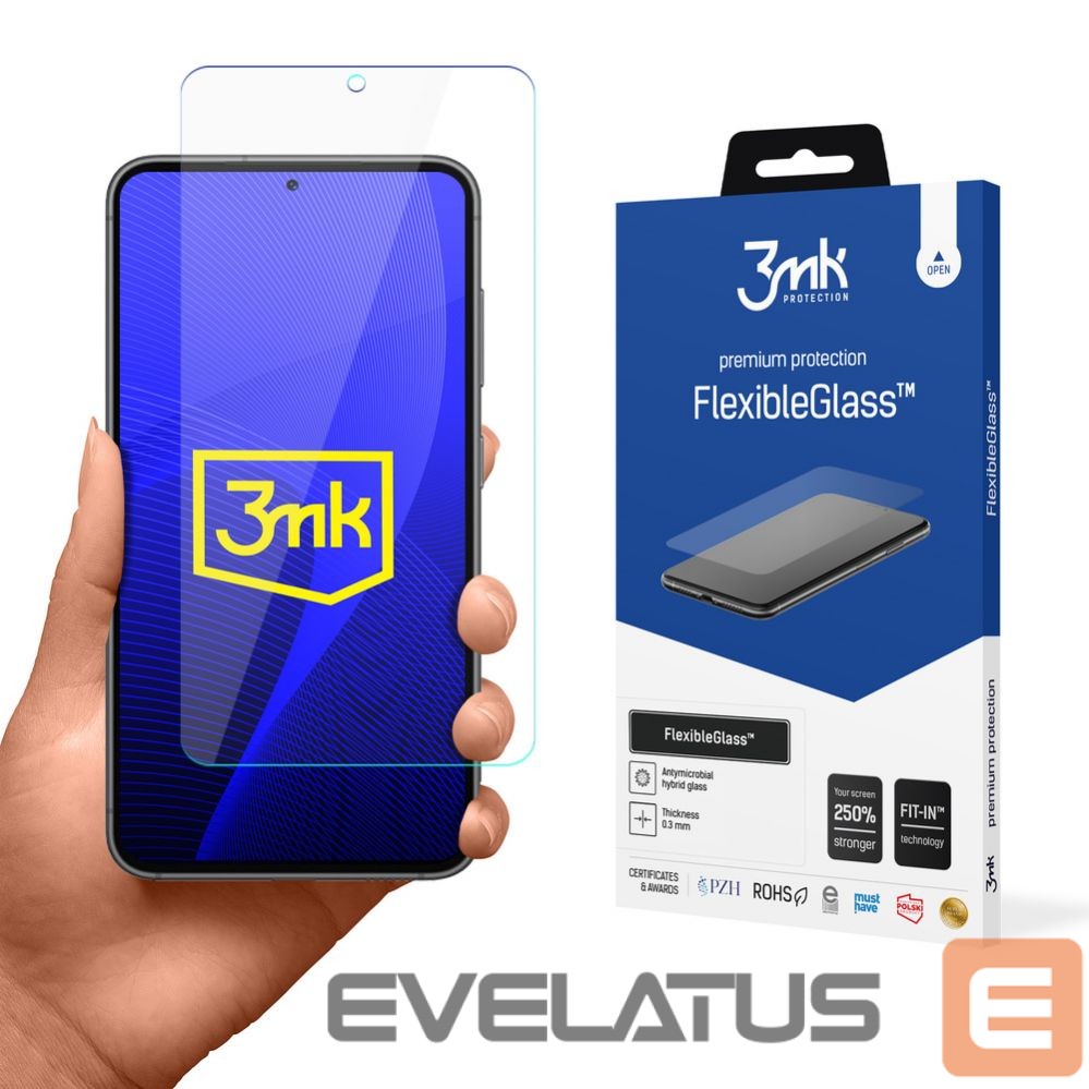 Protective glass 3MK Samsung Galaxy S23+ - 3mk FlexibleGlass