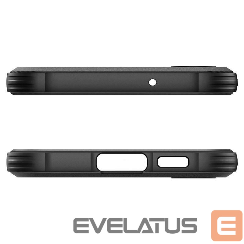 Back panel cover Spigen Spigen Rugged Armor Case for Samsung Galaxy S23 - Matte Black