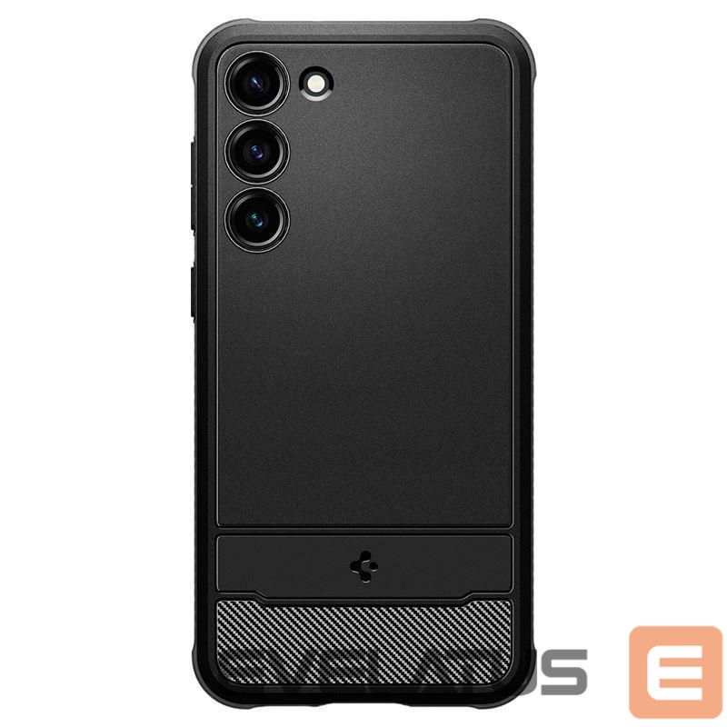 Back panel cover Spigen Spigen Rugged Armor Case for Samsung Galaxy S23 - Matte Black