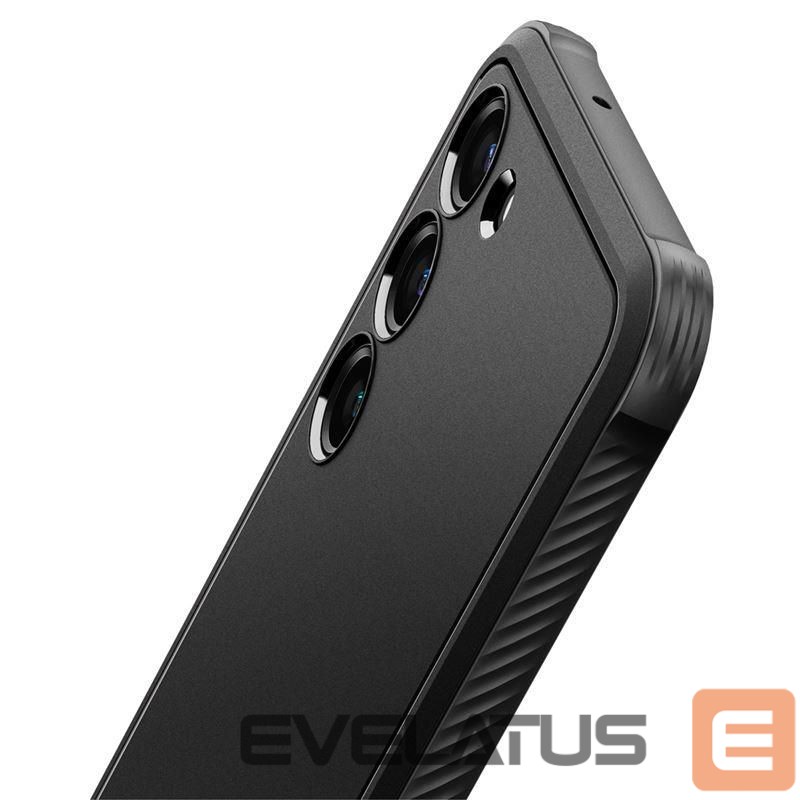 Back panel cover Spigen Spigen Rugged Armor Case for Samsung Galaxy S23 - Matte Black