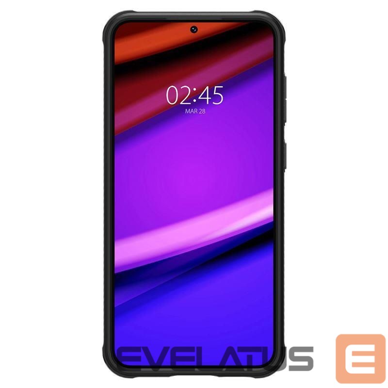 Back panel cover Spigen Spigen Rugged Armor Case for Samsung Galaxy S23 - Matte Black