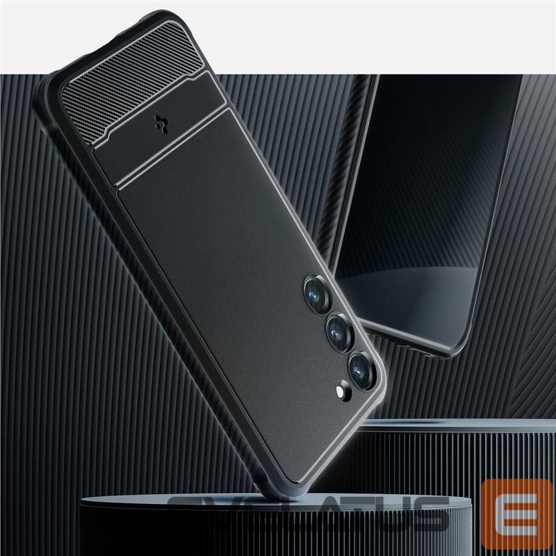 Back panel cover Spigen Spigen Rugged Armor Case for Samsung Galaxy S23 - Matte Black