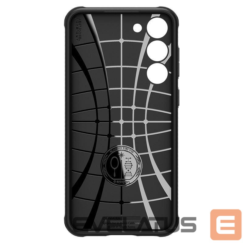 Back panel cover Spigen Spigen Rugged Armor Case for Samsung Galaxy S23 - Matte Black