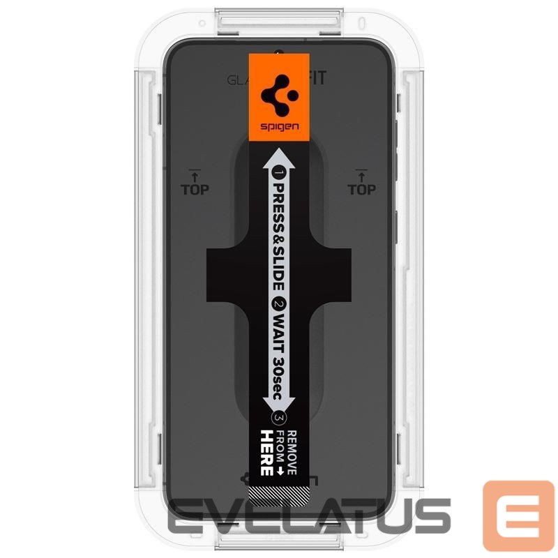 Protective glass Spigen Spigen Glas.tR EZ Fit Tempered Glass for Samsung Galaxy S23 - 2 pcs.