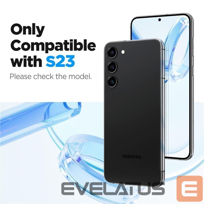 Protective glass Spigen Spigen Glas.tR EZ Fit Tempered Glass for Samsung Galaxy S23 - 2 pcs.