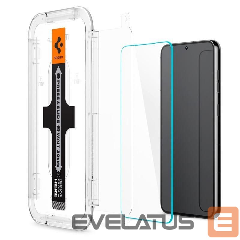 Protective glass Spigen Spigen Glas.tR EZ Fit tempered glass for Samsung Galaxy S23+ - 2 pcs.