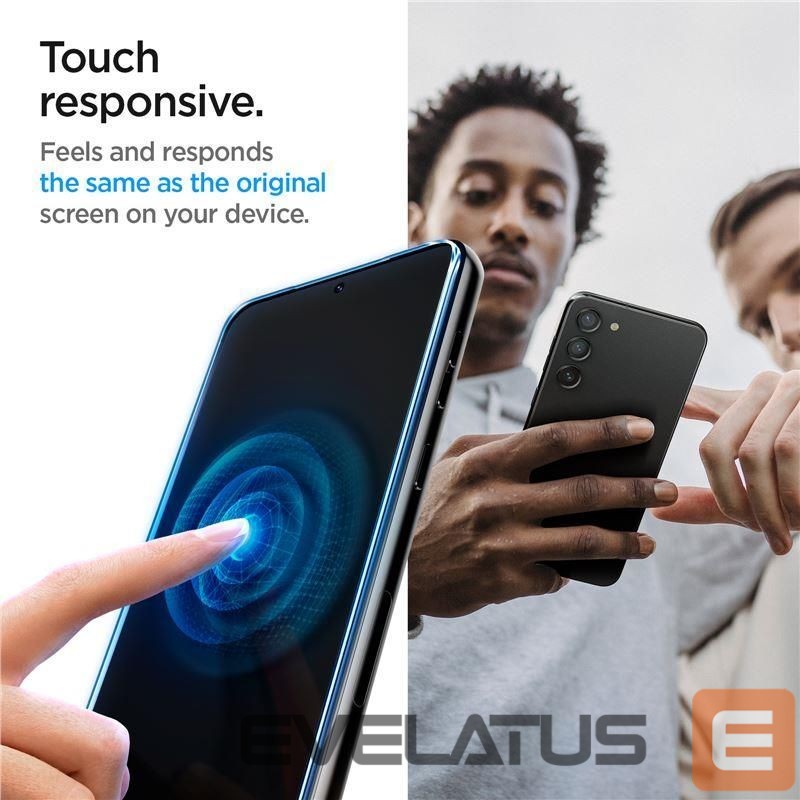 Protective glass Spigen Spigen Glas.tR EZ Fit tempered glass for Samsung Galaxy S23+ - 2 pcs.