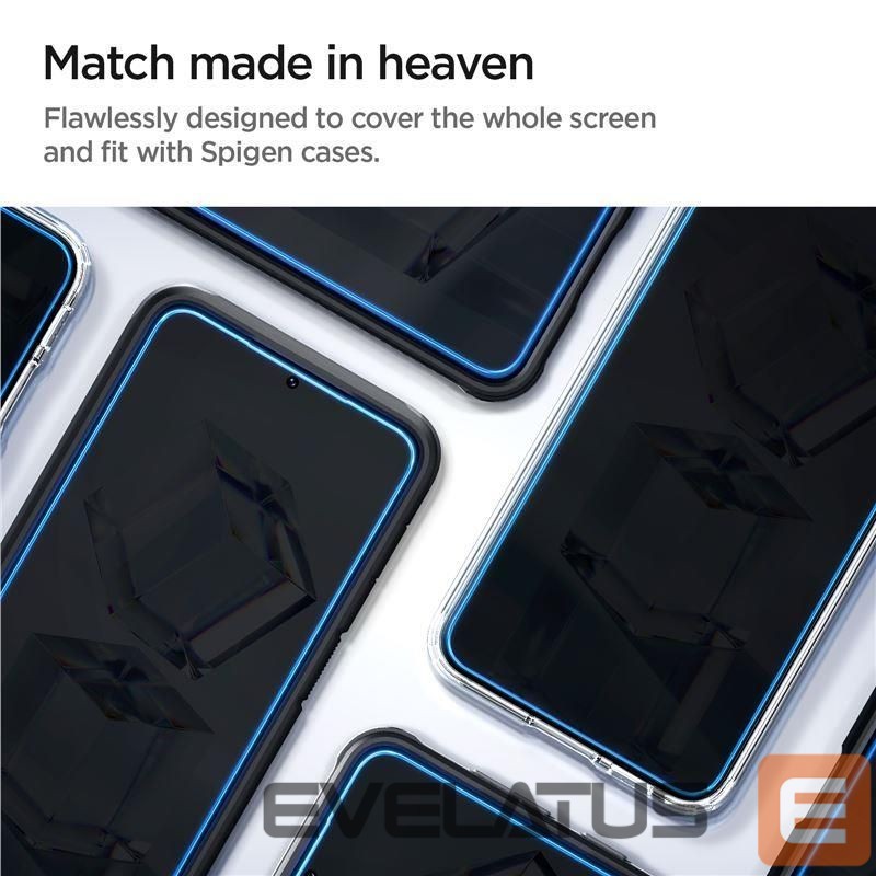 Protective glass Spigen Spigen Glas.tR EZ Fit tempered glass for Samsung Galaxy S23+ - 2 pcs.