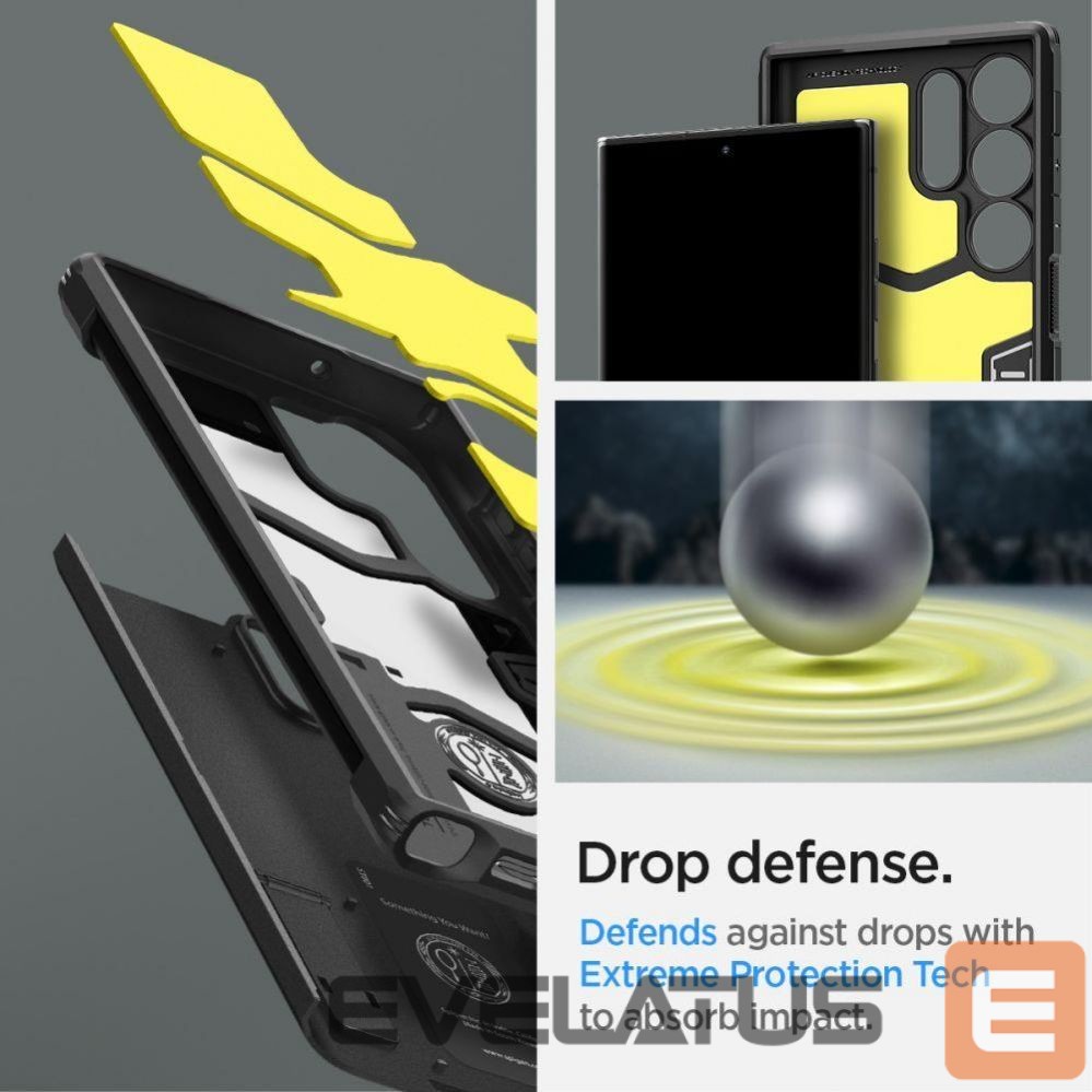 Back panel cover Spigen Black