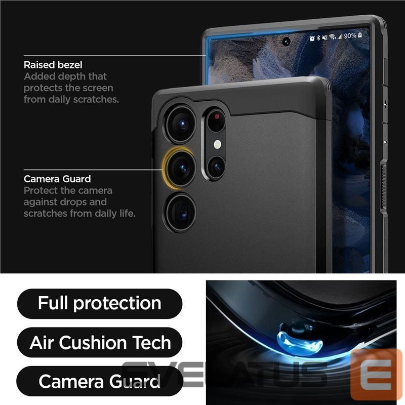 Back panel cover Spigen Black