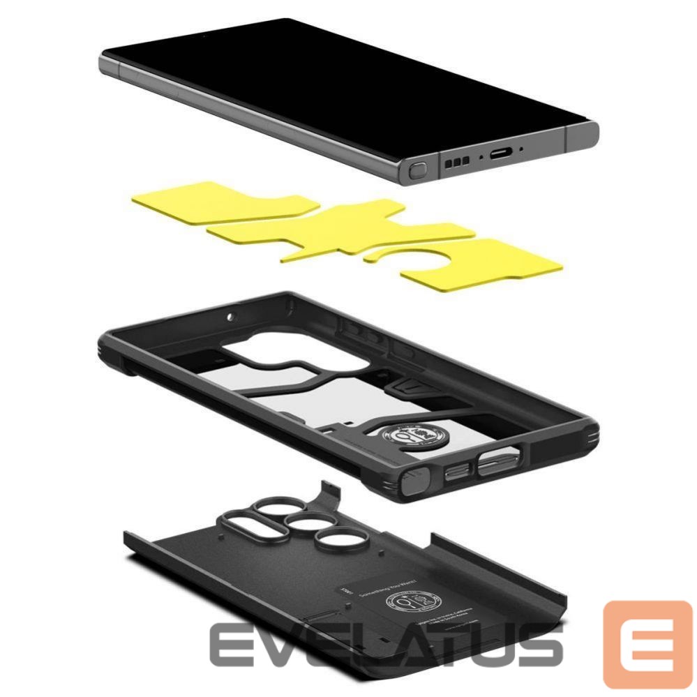 Back panel cover Spigen Black