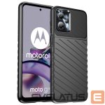 Back panel cover Hurtel  Thunder Case case for Motorola Moto G13 silicone armor case black 
