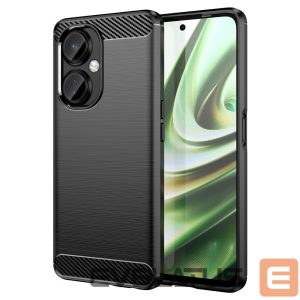 Back panel cover Hurtel  Carbon Case case for OnePlus Nord CE 3 flexible silicone carbon cover black 