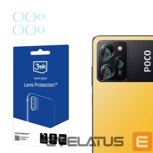 Protective glass 3MK  3mk Lens Protection  hybrid camera glass for Poco X5 Pro 5G 