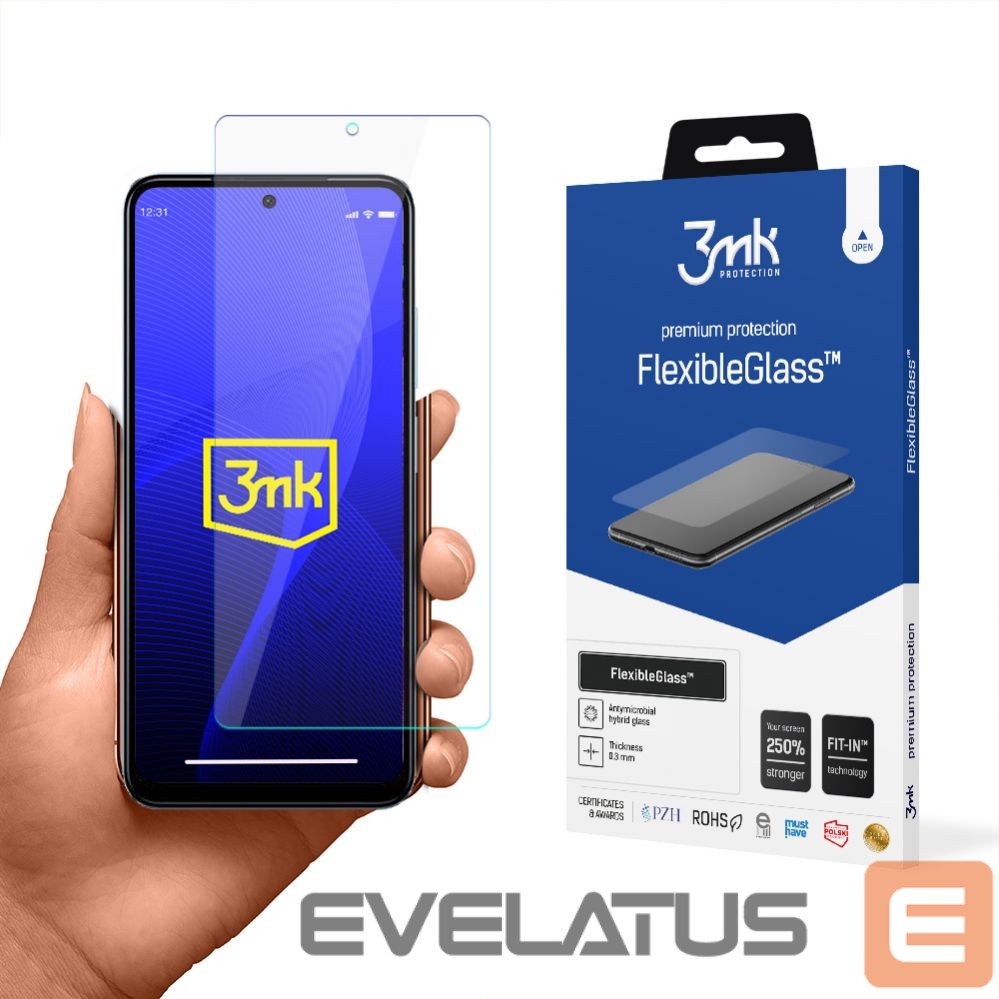 Protective glass 3MK Xiaomi Redmi Note 12s - 3mk FlexibleGlass