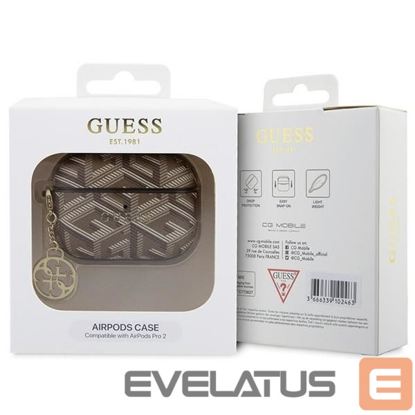 Back panel cover Guess Brown