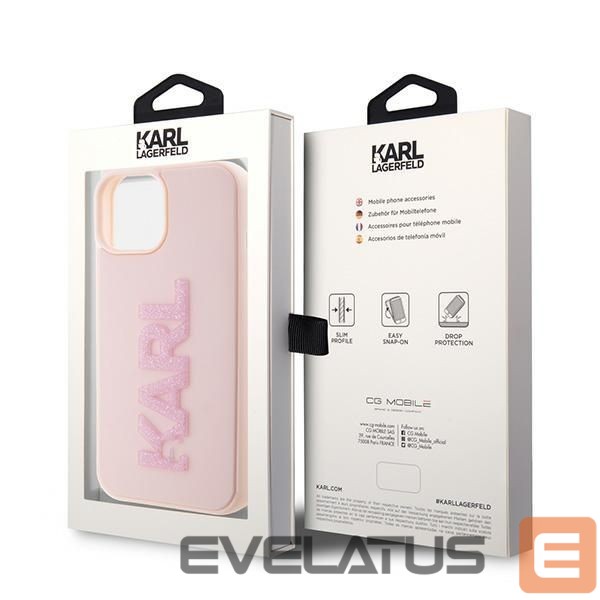 Back panel cover Karl Lagerfeld Pink