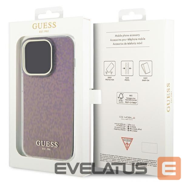 Back panel cover Guess Pink