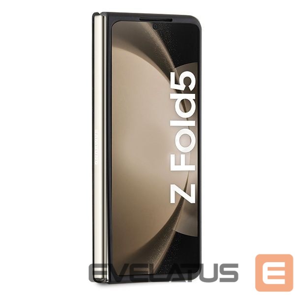 Back panel cover Karl Lagerfeld Karl Lagerfeld KLHCZFD5SNIKBCK Z Fold5 hardcase black/black Silicone Ikonik