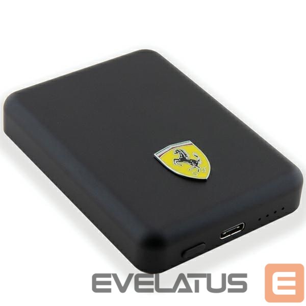 Other Phone Accessory Ferrari Powerbank Ferrari Metal Logo MagSafe 15W 5000mAh - black