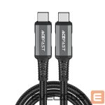 Cable Acefast  Acefast C1-09 USB-C / USB-C USB4 PD3.1 cable 5A 1m - gray-black 