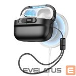 Back panel cover ESR  ESR Pulse Halolock Case with MagSafe for Apple AirPods Pro 1/2 - Black 