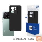 Back panel cover 3MK  3mk Matt Case for Xiaomi 13T - black 