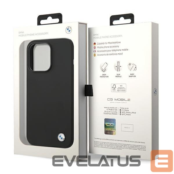 Back panel cover BMW Black