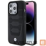 Back panel cover BMW  BMW Leather Seats Pattern case for iPhone 15 Pro Max - black 