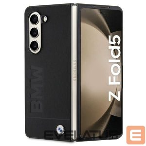 Back panel cover BMW  BMW Signature Logo Imprint case for Samsung Galaxy Z Fold 5 - black 
