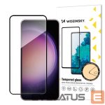 Protective glass Wozinsky  Wozinsky Full Glue tempered glass for Samsung Galaxy S24+ with black frame 