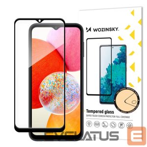 Protective glass Wozinsky - Wozinsky Full Glue Tempered Glass with Black Frame for Samsung A15 / A15 5G 