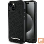 Back panel cover Karl Lagerfeld Apple Black 