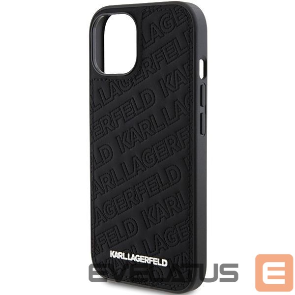 Back panel cover Karl Lagerfeld Apple Black