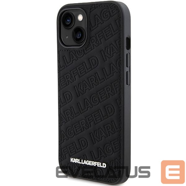 Back panel cover Karl Lagerfeld Apple Black