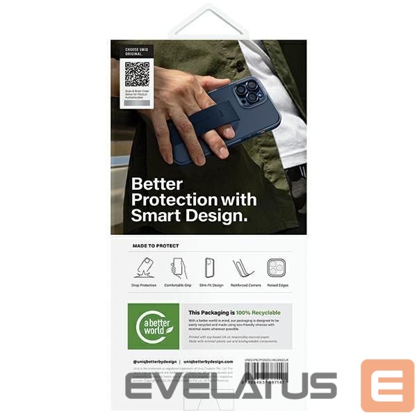 Back panel cover UNIQ Transparent