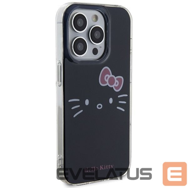 Back panel cover Hello Kitty Hello Kitty IML Kitty Face case for iPhone 13 Pro / 13 - black