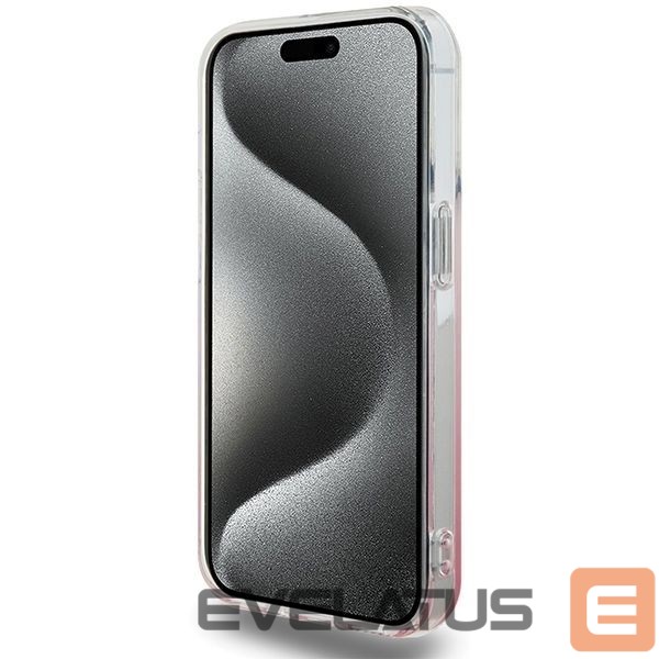 Back panel cover Hello Kitty Hello Kitty IML Gradient Electrop Kitty Head case for iPhone 14 Pro - pink