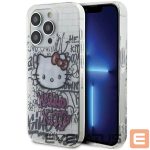 Back panel cover Hello Kitty  Hello Kitty IML Kitty On Bricks Graffiti case for iPhone 14 Pro - white 