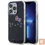 Back panel cover Hello Kitty  Hello Kitty IML Kitty Face case for iPhone 14 Pro - black 