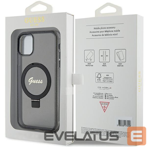 Back panel cover Guess Black