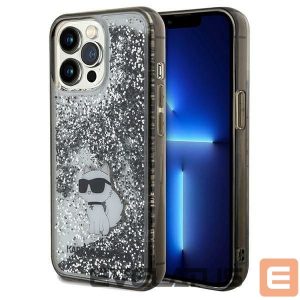 Back panel cover Karl Lagerfeld  Karl Lagerfeld Liquid Glitter Choupette case for iPhone 13 Pro / 13 - transparent 