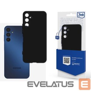 Back panel cover 3MK  3mk Matt Case for Samsung Galaxy A15 5G - black 