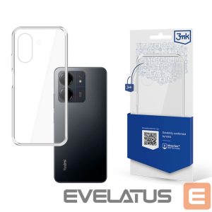 Back panel cover 3MK  3mk Clear Case for Redmi 13C / Poco C65 - transparent 